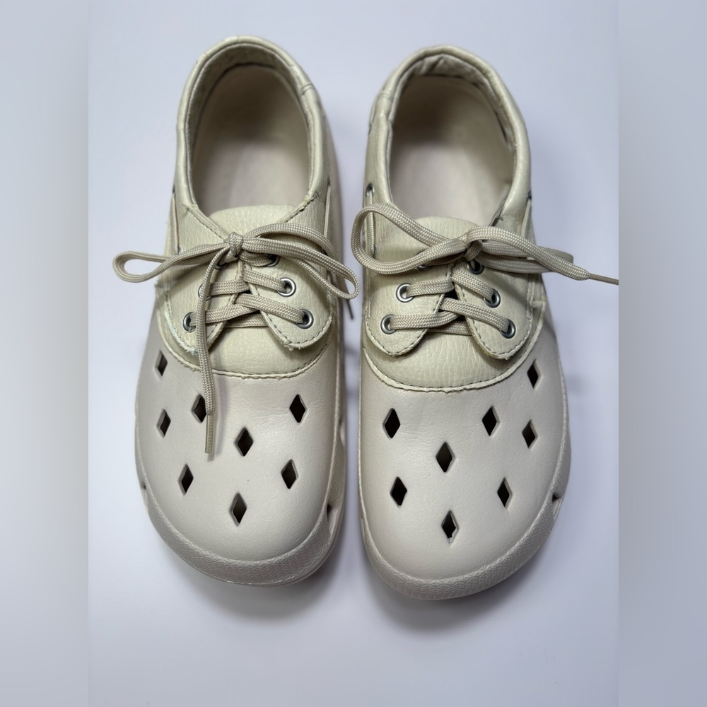Airwalk Casual Unisex Shoes-Size: (M) 8, (W) 10-Color: Beige-Preowned: GUC